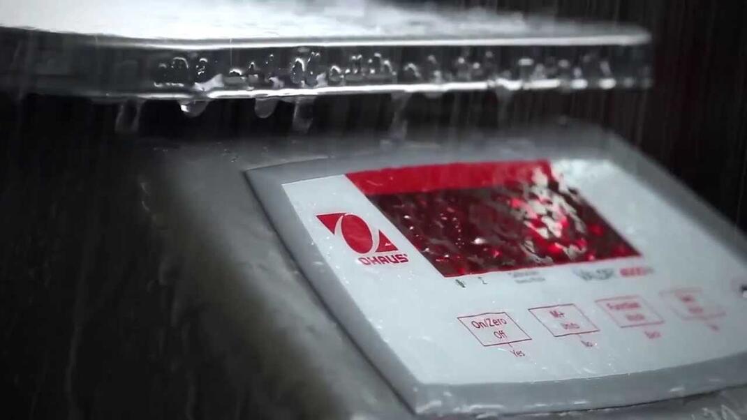 OHAUS Valor 4000, la balance de production étanche d'Ohaus !